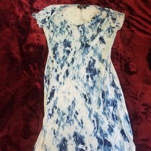 Lulu's tie dye midi dress